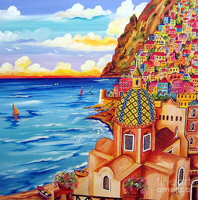 Chiesa a POSITANO by Roberto Gagliardi Chiesa a POSITANO by Roberto Gagliardi
