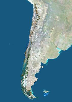 Wall Art - Photograph - Chile by Science Photo Library