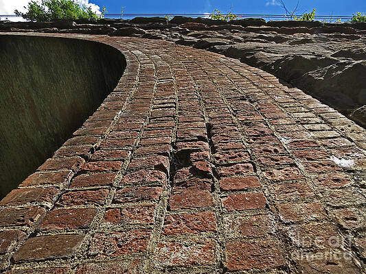 Chipmunks View of a Stone bridge by Dawn Gari