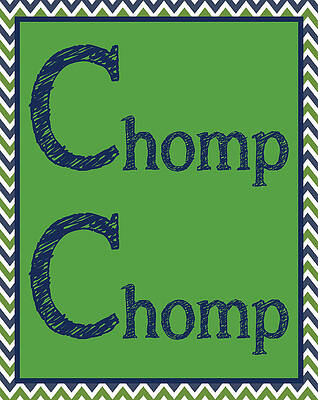 Wall Art - Digital Art - Chomp Chomp by Jaime Friedman