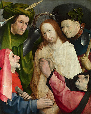 Christ Crowned with Thorns Print by Hieronymus Bosch