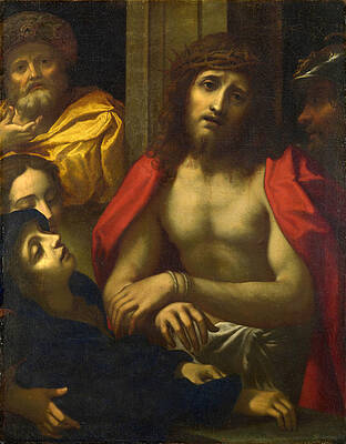 Christ presented to the People. Ecce Homo Print by After Correggio