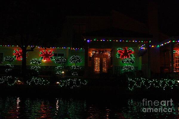 Wall Art - Photograph - Christmas on East Lake 3 by Tommy Anderson