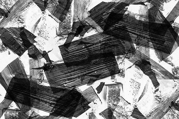 Wall Art - Digital Art - Chunky Abstract Revisited by Chriss Pagani