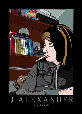 Cig Break by Jeff Alexander