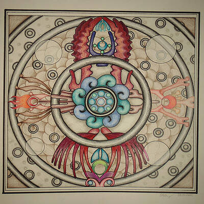 Circles of light by Stacey Heney