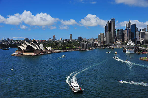 Wall Art - Photograph - Circular Quay Sydney by Harry Spitz