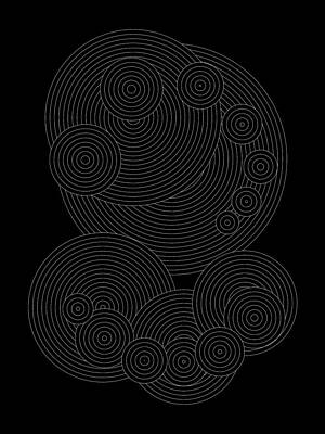 Wall Art - Digital Art - Circular Sunday Inverse by DB Artist