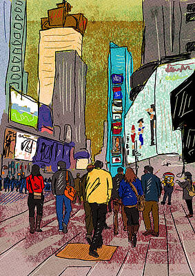 City Walkers by Mike Brennan
