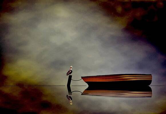 Clam before the storm by Dave Hrusecky