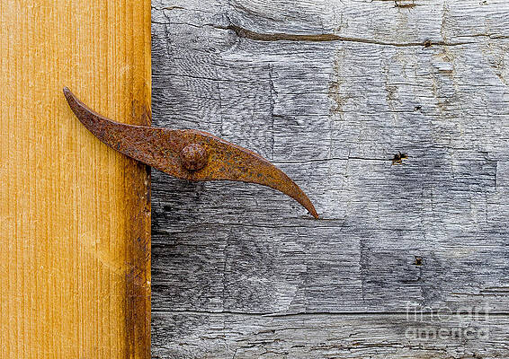 Wall Art - Photograph -  shutter clasp - Madison Wisconsin by Steven Ralser