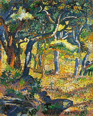 Clearing in Provence Print by Henri-Edmond Cross