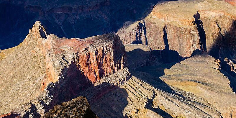 Wall Art - Photograph - Cliffs and Chasms by Ed Gleichman