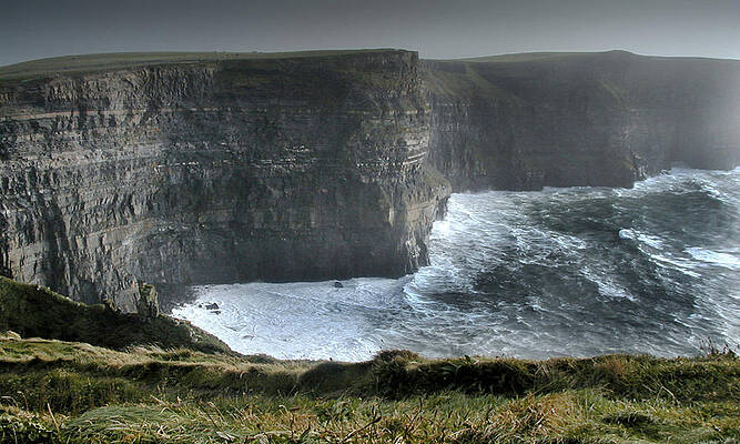 Wall Art - Photograph - Cliffs of Moher by Michaelalonzo Kominsky