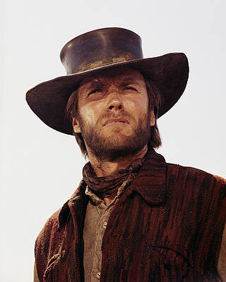 Wall Art - Photograph - Clint Eastwood in Joe Kidd  by Silver Screen