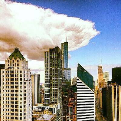 Wall Art - Photograph - Cloud Front Rolling In by Jill Tuinier
