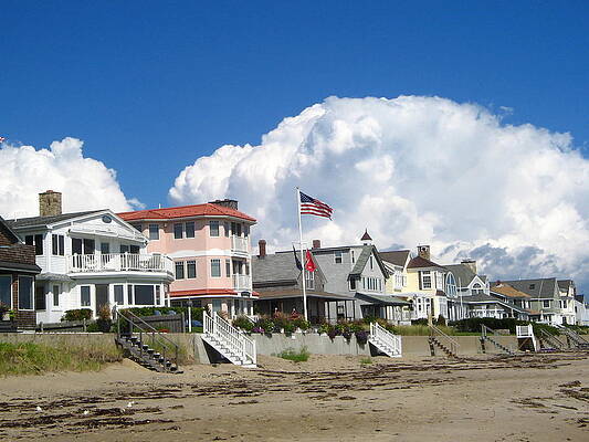 Clouds Along Moody Beach by Richard Nowak Clouds Along Moody Beach by Richard Nowak
