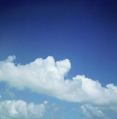 Wall Art - Photograph - Clouds And Blue Sky. by Science Photo Library