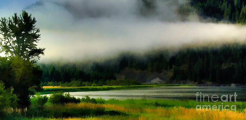 Clouds on Blue Lake by Sam Rosen Clouds on Blue Lake by Sam Rosen