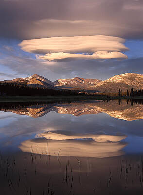 Wall Art - Photograph - Clouds Over Mt Dana by Tim Fitzharris