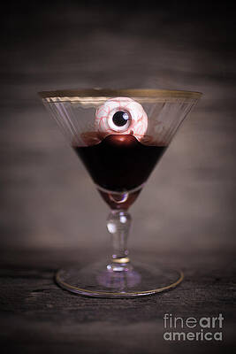 Wall Art - Photograph - Cocktail for Dracula by Edward Fielding