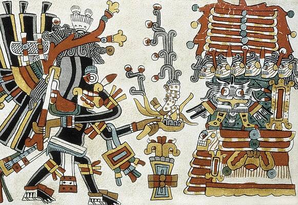 Wall Art - Photograph - Codex Cospianus. 17th C. Offering by Everett