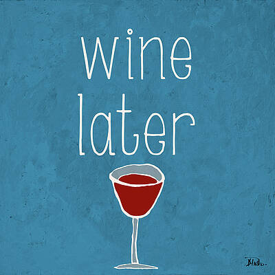 Wall Art - Digital Art - Coffee Or Wine II by Patricia Pinto