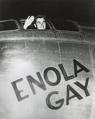 Wall Art - Photograph - Col. Paul W. Tibbets, Jr., Pilot by Everett