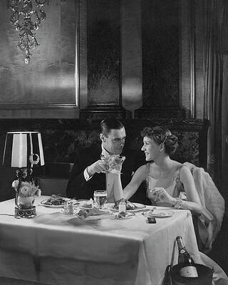 Wall Art - Photograph - Colin Clive And Rose Hobart At Waldorf by Edward Steichen