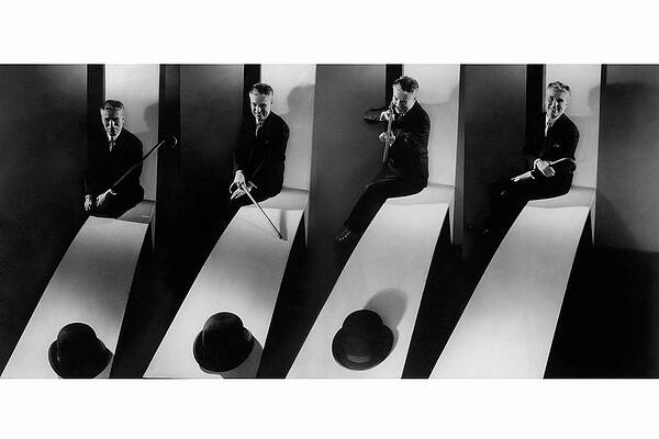 Wall Art - Photograph - Collage Of Charlie Chaplin by Edward Steichen