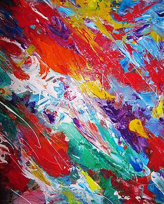 Wall Art - Painting - Colors 17-6 by Helen Kagan