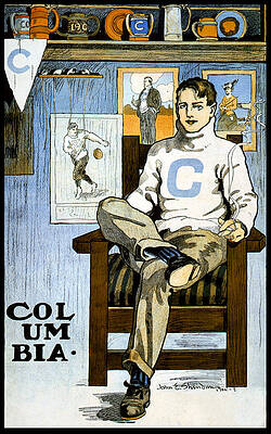 Wall Art - Photograph - Columbia University Poster, John E by Science Source
