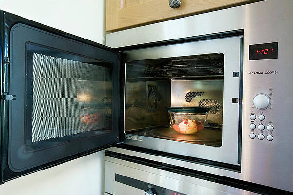 Microwave Cute Appliance Pun Art Print