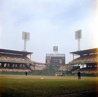 Wall Art - Photograph - Comiskey Park Photo From The Outfield by Retro Images Archive
