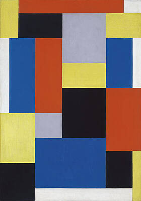 Composition XX Print by Theo van Doesburg
