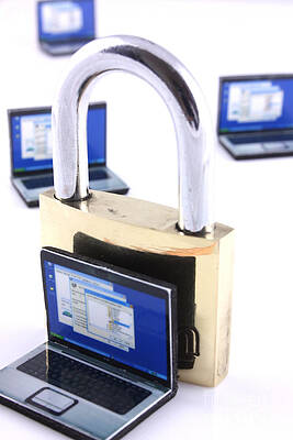 Computer security concept by Simon Bratt Computer security concept by Simon Bratt