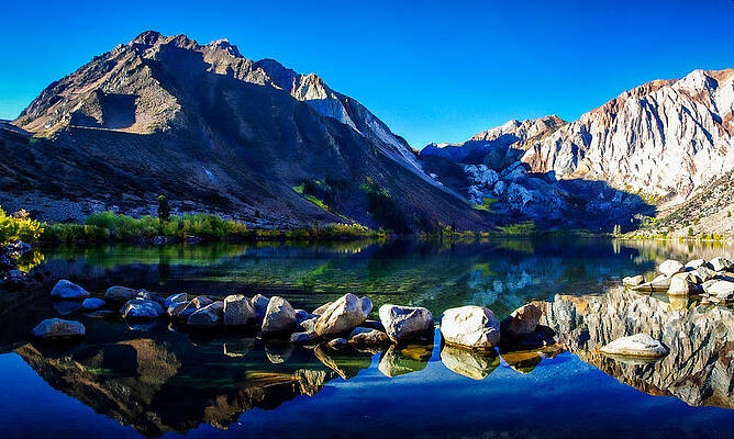 Wall Art - Photograph - Convict Lake Sunrise Reflection by Scott McGuire