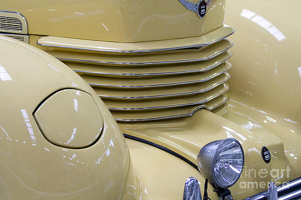Wall Art - Photograph - Cord 812 Oldtimer from 1937 Grill by Heiko Koehrer-Wagner