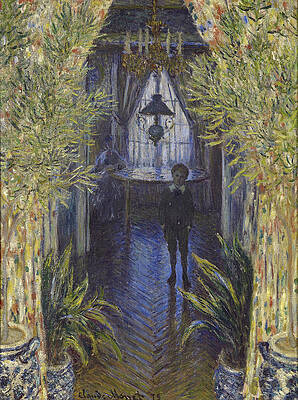 Corner of the Apartment Print by Claude Monet