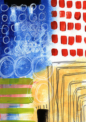Abstract House Paintings Fine Art America