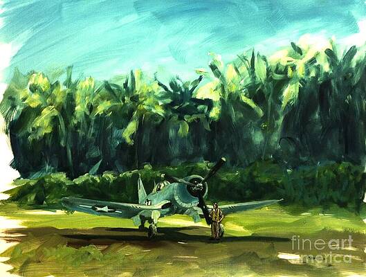 Corsair in Jungle by Stephen Roberson Corsair in Jungle by Stephen Roberson