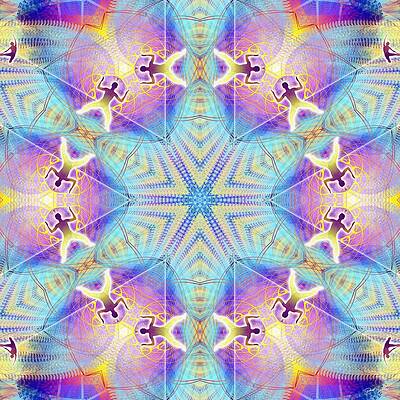 Cosmic Spiral Kaleidoscope 17 by Derek Gedney Cosmic Spiral Kaleidoscope 17 by Derek Gedney