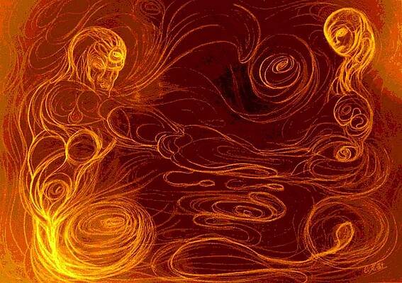 Cosmogenesis - Anthropogenesis / the Creation - version 2 by Cindy MILLET Cosmogenesis - Anthropogenesis / the Creation - version 2 by Cindy MILLET