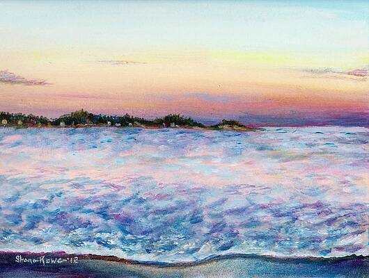 Wall Art - Painting - Cotton Candy Waters by Shana Rowe Jackson