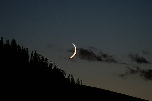 Wall Art - Photograph - Crescent Silhouette by Jeremy Rhoades