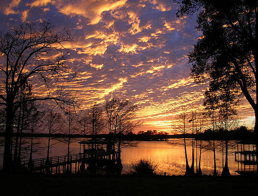Cross Lake Evening by Alan Metzger Cross Lake Evening by Alan Metzger
