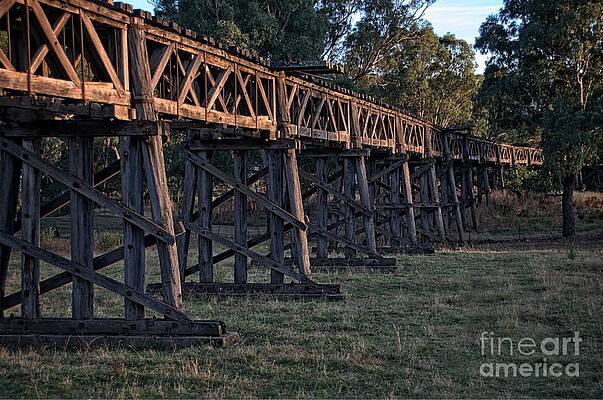 Crossing the Flood Plains at Gundagai by Peter Kneen Crossing the Flood Plains at Gundagai by Peter Kneen