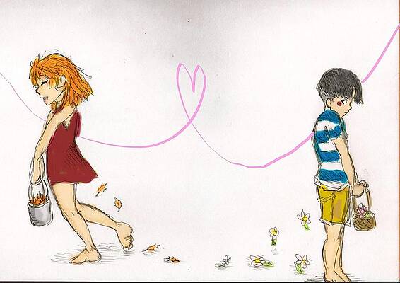 Crunching Leaves by Mia Mungia