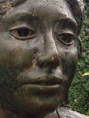 Crying Statue by Joey Mullen