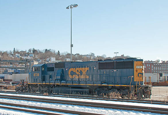 CSX 8728 Worcester RailYard by John Black CSX 8728 Worcester RailYard by John Black